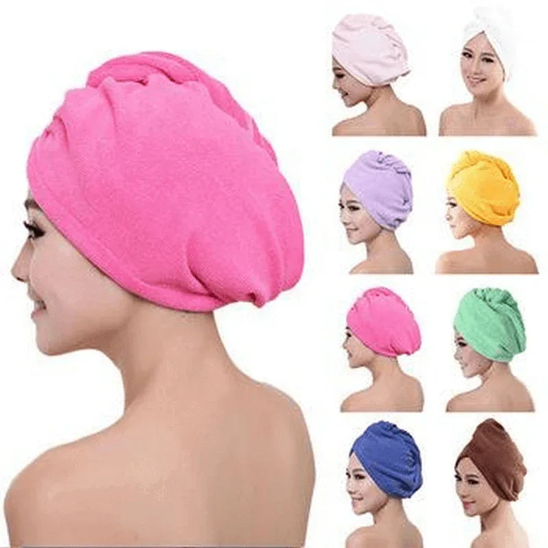 Quick hair drying cap towel wrap - Prozone