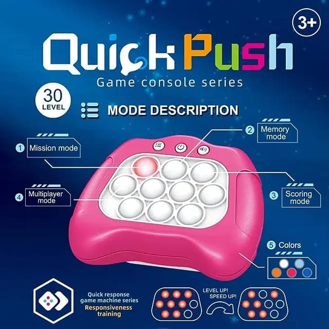 Quick push popit game ,30 levels