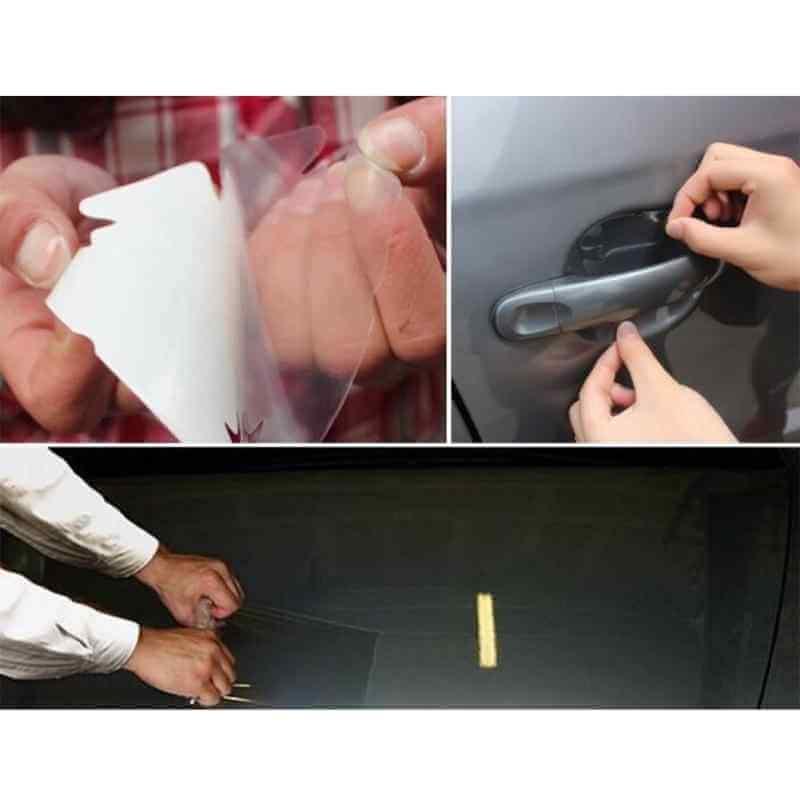 Skin protective film car bumper hood paint anti scratch - Prozone