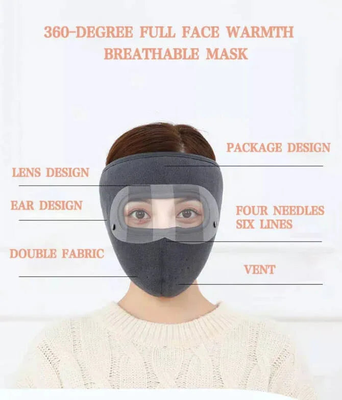 Riding Full Face Cover Mask For Motorbike - Prozone