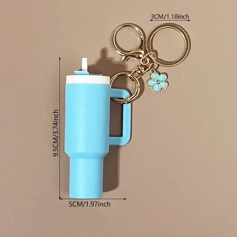 Mini Stanley Style Tumbler Keychain With Mini Storage inside - Prozone