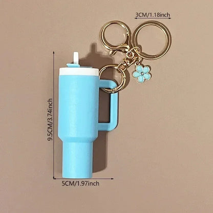 Mini Stanley Style Tumbler Keychain With Mini Storage inside - Prozone