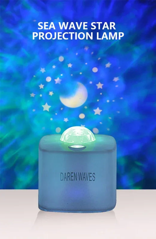 Ocean wave night light projector with usb cable - Prozone