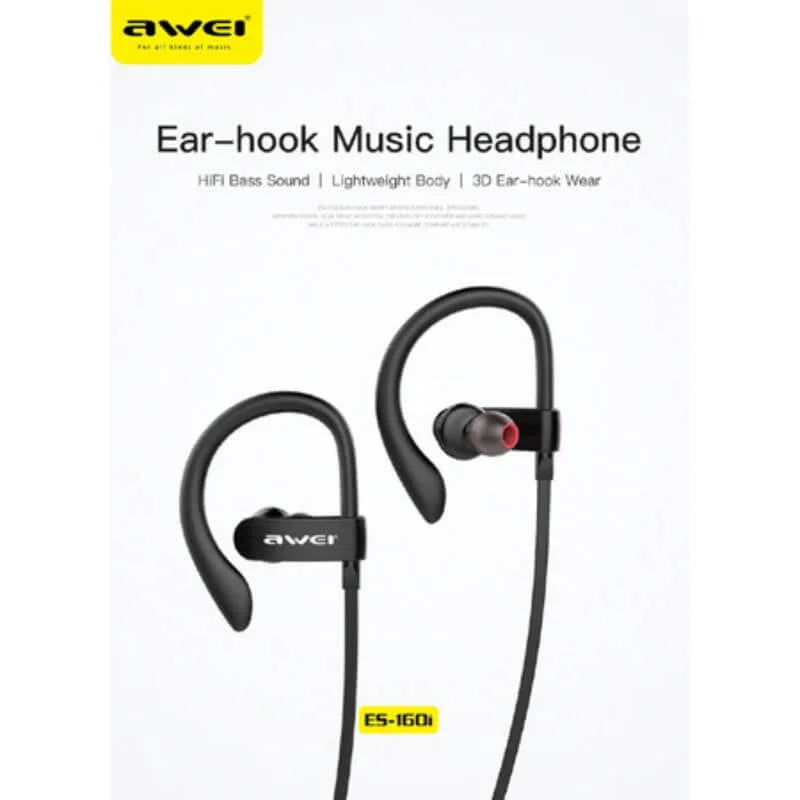 Ear sport super bass earphone wired music mic headphone - Prozone