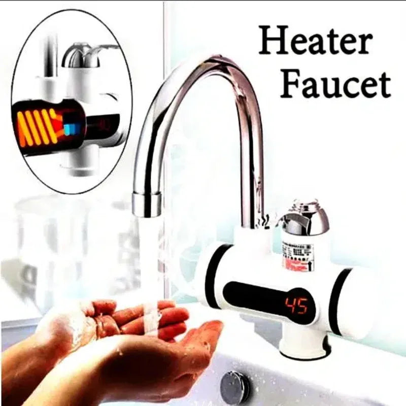 Instant water electric geyser with temp control and display - Prozone