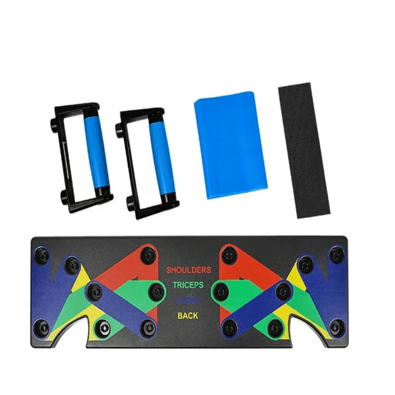 9 in 1 push up board yoga bands fitness workout - Prozone