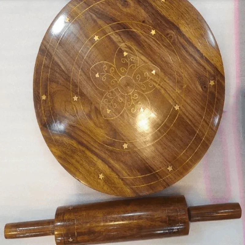 Sheesham wood patla balan rolling pin - Prozone