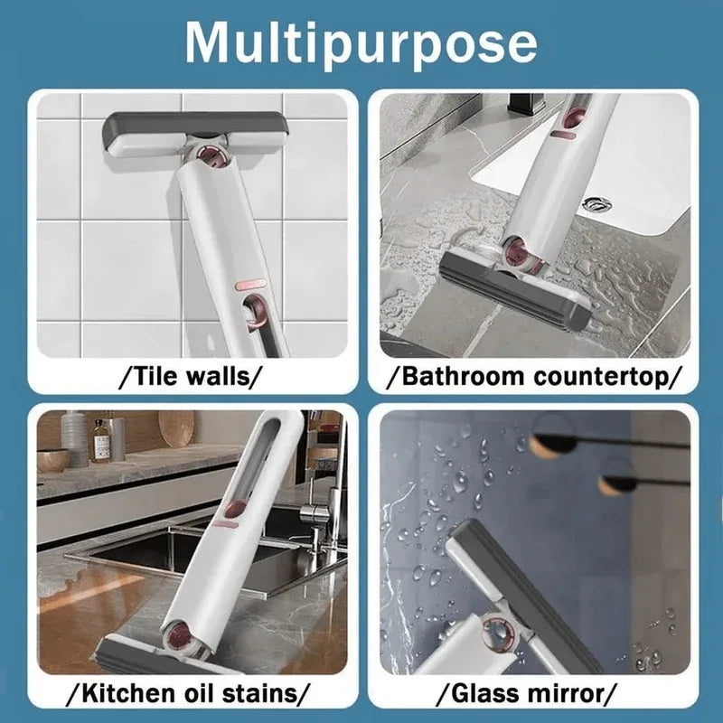 Portable self-squeezing mini mop - Prozone