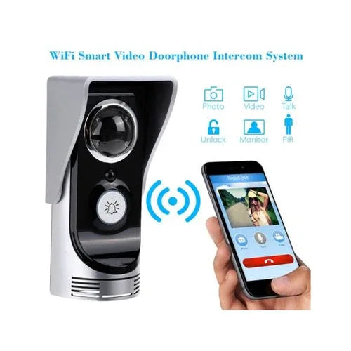 Wireless video door phone bells intercom peehole camera ir - Prozone