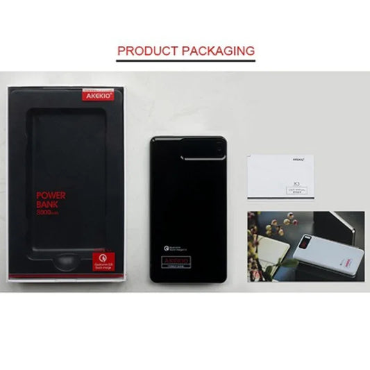akekio power bank k3 8000mah quick charge 3.0 - Prozone