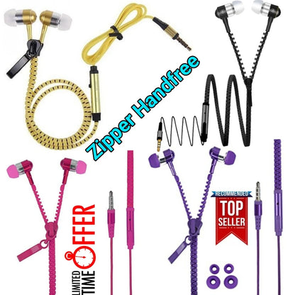 Zipper woofer handsfree for smartphones