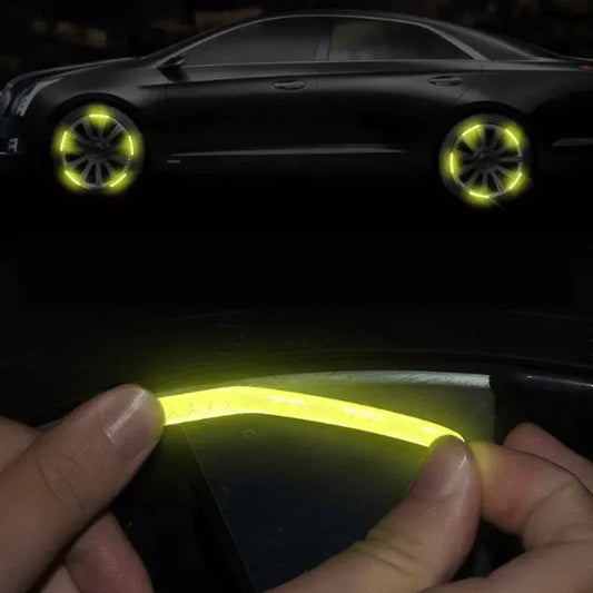 40 strips tire reflective stickers lace strips - Prozone