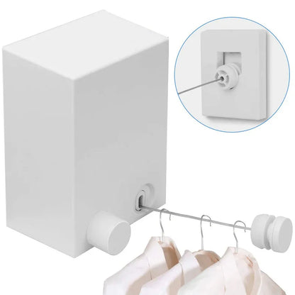 Wall mounted retractable clothesline 4.2m - Prozone