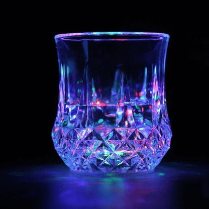 Led flashing liquid activated light up glass - Prozone