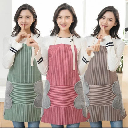 Hand wiping waterproof kitchen apron - Prozone