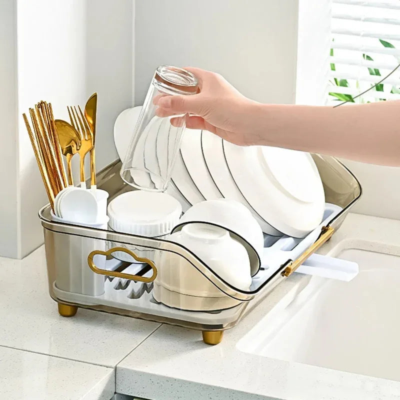 Acrylic Luxury Dish Drain Rack - Prozone
