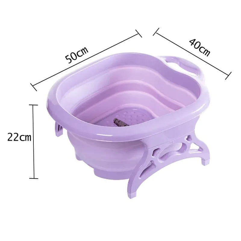 Folding travel foot bath basin feet spa - Prozone