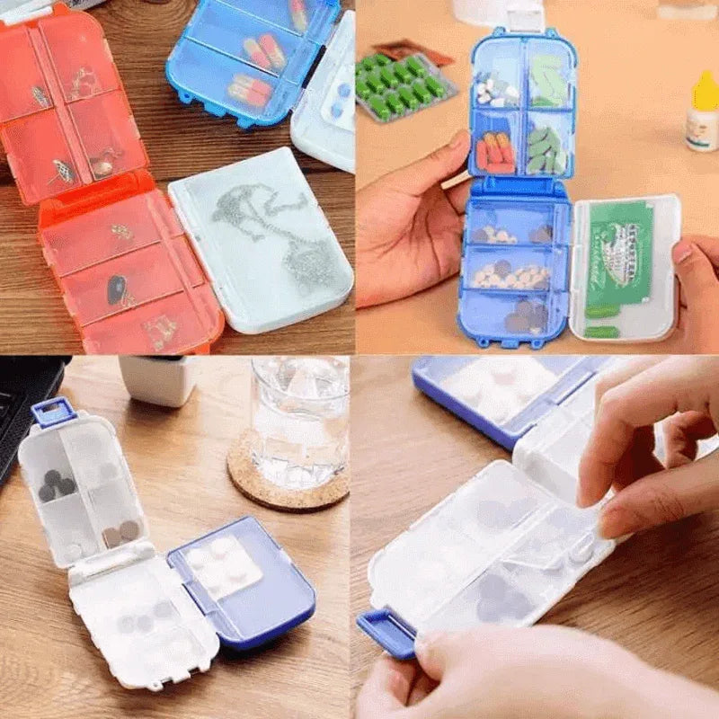 Folca pill portable plastic case & splitters - Prozone