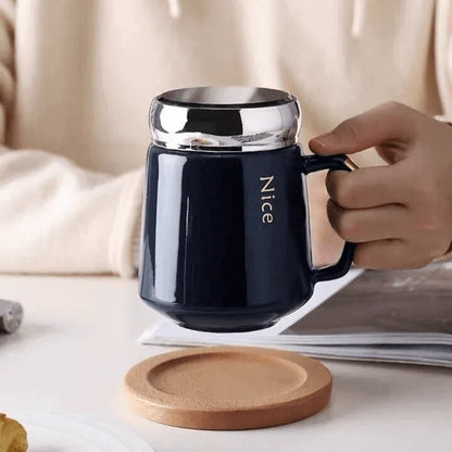 430ml unique nordic ceramic coffee cup - Prozone