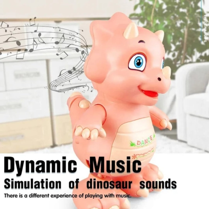 DANCING MUSICAL DINOSAUR WITH LIGHT SOUNDS - Prozone