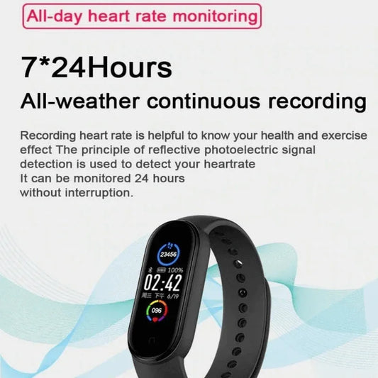 M5 smart watch bluetooth fitness bracelet - Prozone