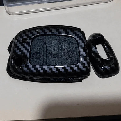Carbon car key cover hyundai tucson - Prozone