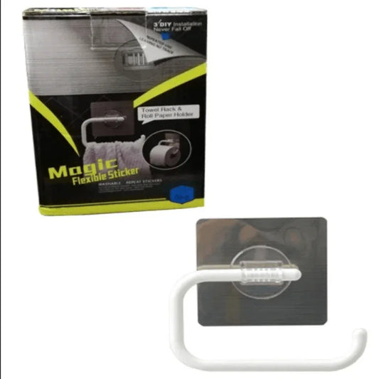 Magic sticker towel rack & roll paper - Prozone