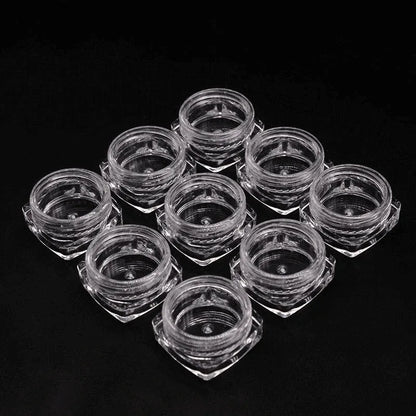12pcs storage plastic bottle for jewelry cosmetics accessories - Prozone