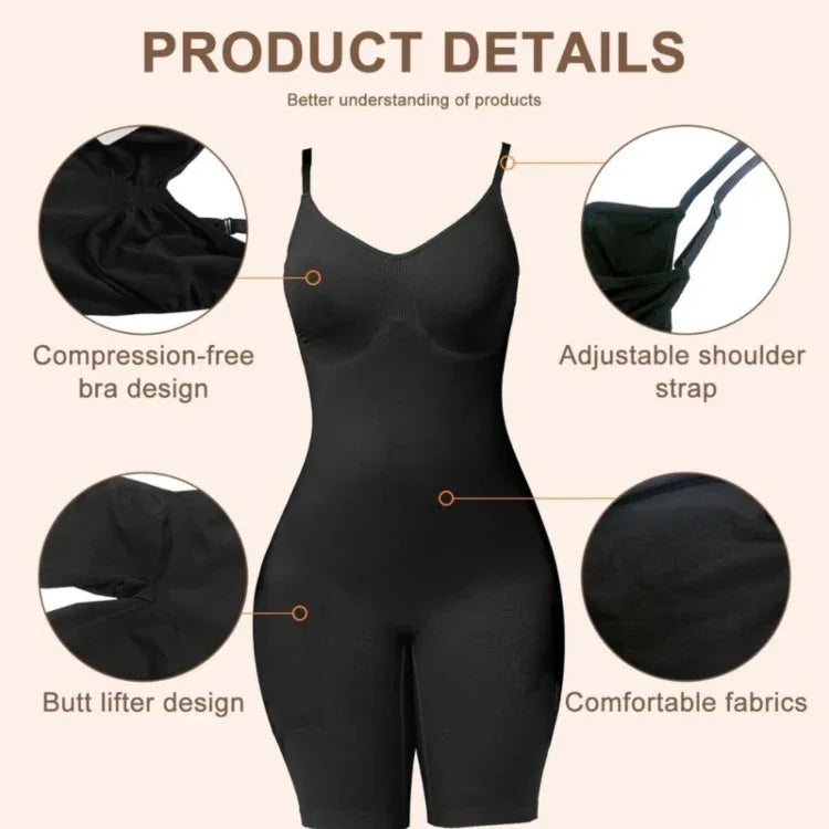 Women full body shaper firm tummy control shapewear - Prozone