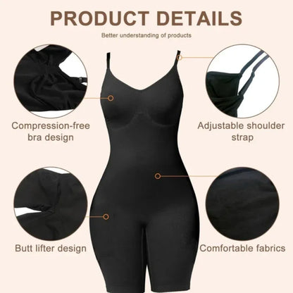 Women full body shaper firm tummy control shapewear - Prozone