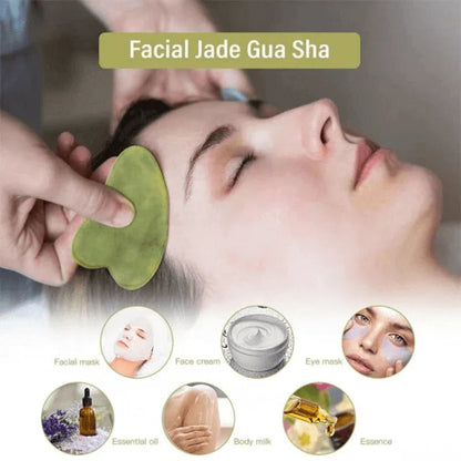 Facial jade gua sha stone - Prozone