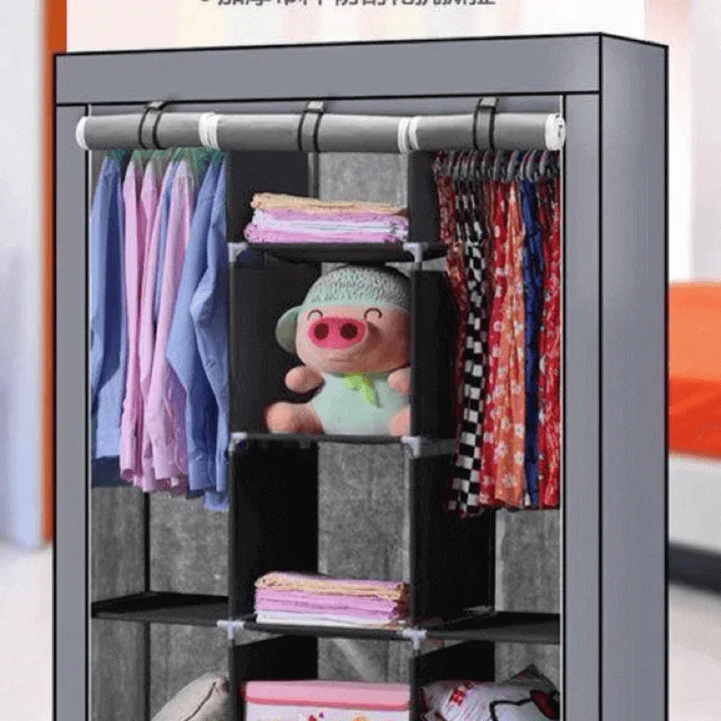 3 layer storage wardrobe foldable shelf rack m 88130 - Prozone