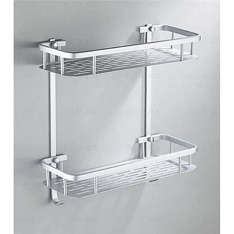 Wall mounted 2 layer aluminum rack - Prozone