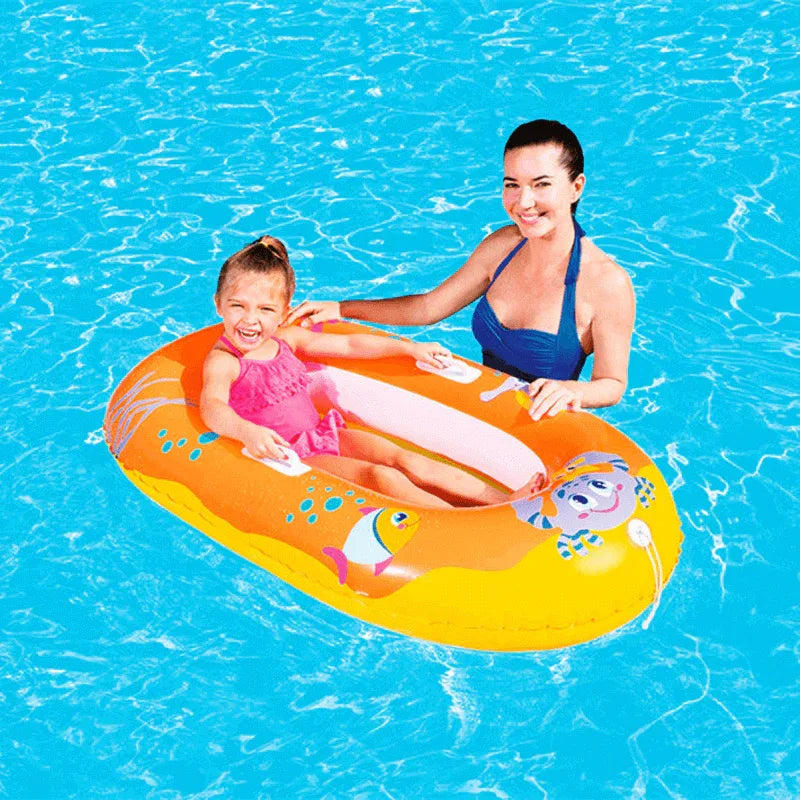 Cartoon boat shaped swimming tube - Prozone