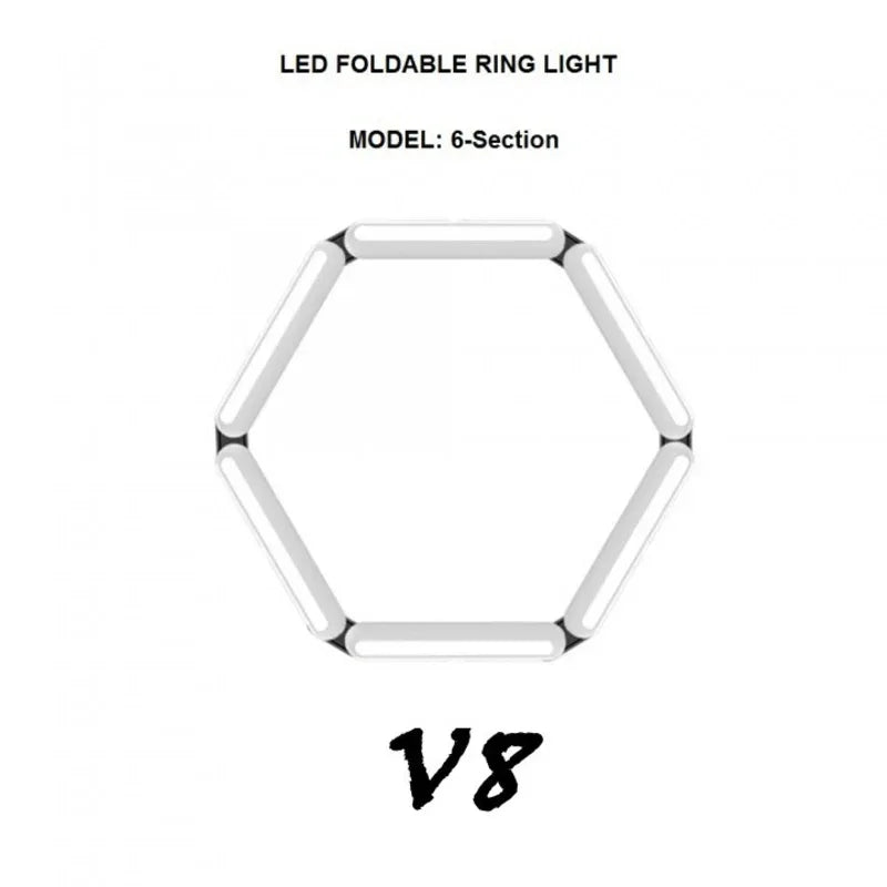 V86 foldable 3 modes beauty fill light - Prozone