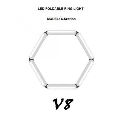 V86 foldable 3 modes beauty fill light - Prozone