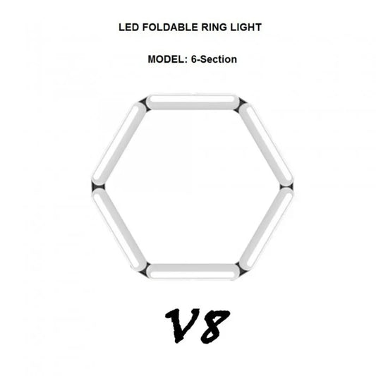 V86 foldable 3 modes beauty fill light - Prozone