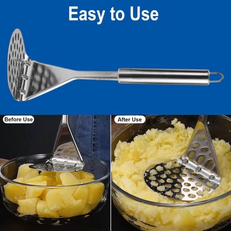 Potato mash press stainless steel masher - Prozone