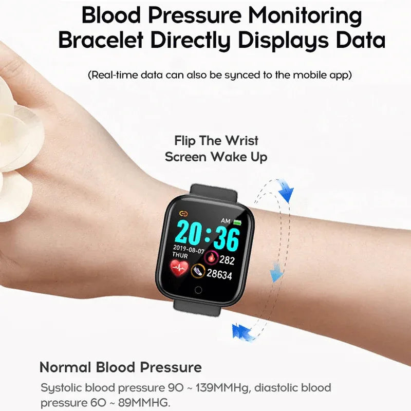 D20 smart watch fitness tracker - Prozone