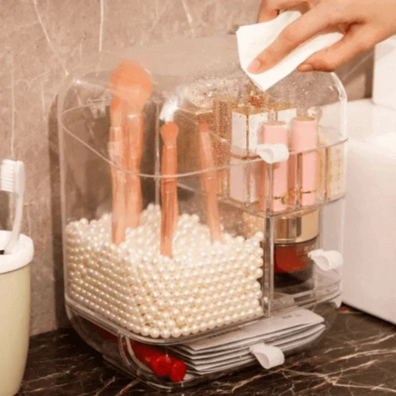 3 section acrylic cosmetic organizer - Prozone