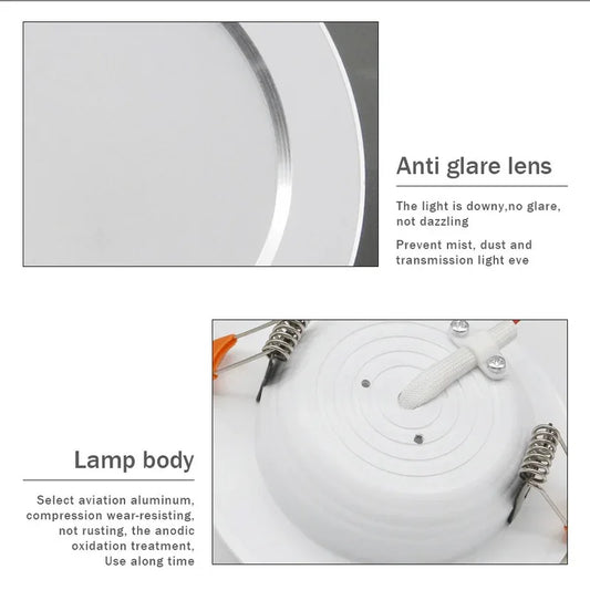 7w led ceiling light spot lighting high brightness - Prozone