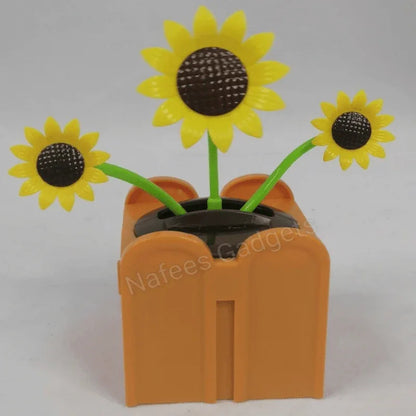 Solar dancing sun flower for car decoration - Prozone