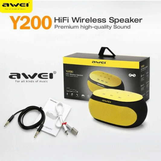 Awei y200 powerful subwoofer bluetooth 3.0 speaker - Prozone
