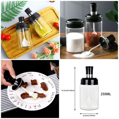 Glass Seasoning Bottle Spice Jar - Prozone