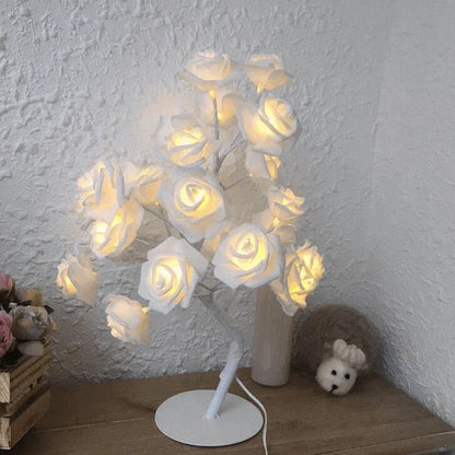 White rose lamp - Prozone
