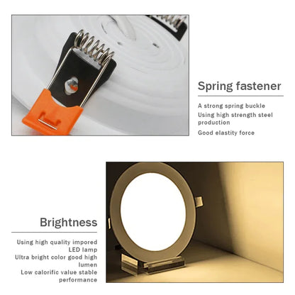 7w led ceiling light spot lighting high brightness - Prozone