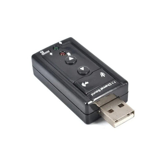 Mini external usb sound card 7.1 ch 3d audio adapter - Prozone