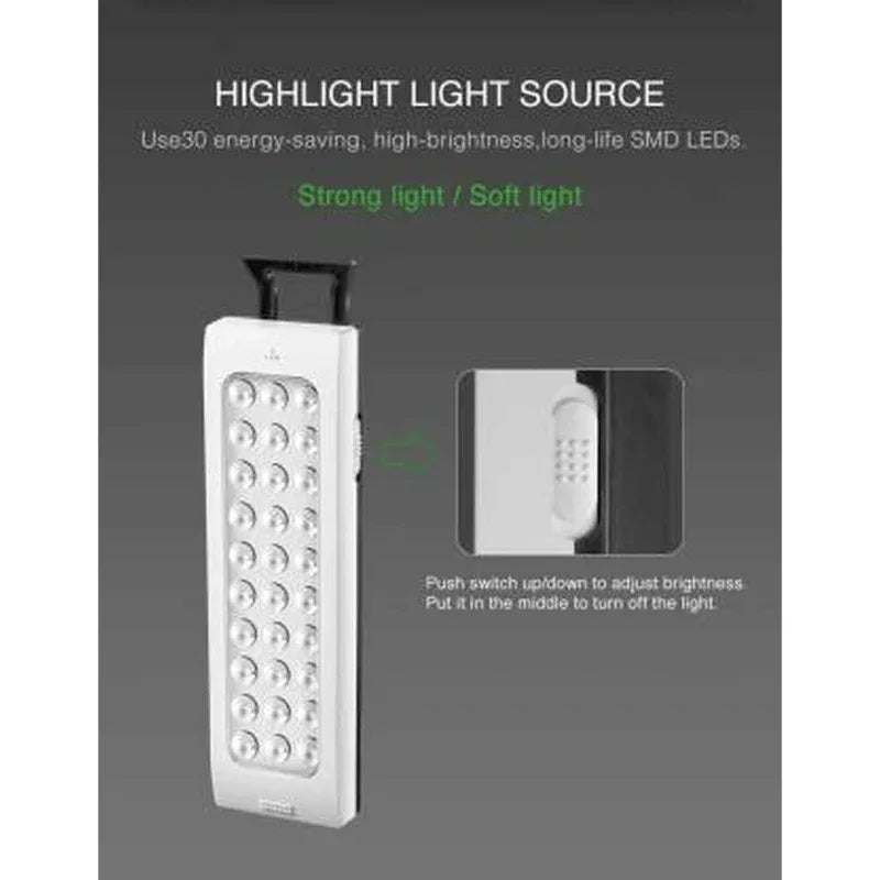 Portable rechargeable emergency led light - Prozone