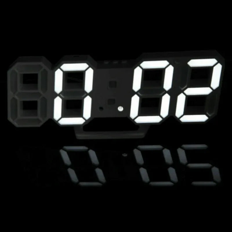 3d led electronic watch table modern digital alarm clocks - Prozone