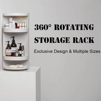 Rotating 360 wall mounted corner shelf - Prozone